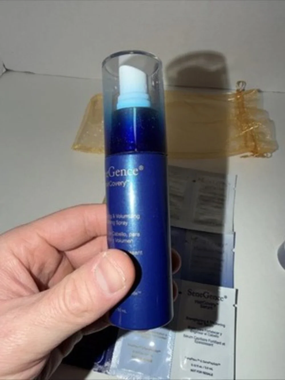 SeneGence HairCovery Strengthening & Thickening Hair Serum 2.9 fl. oz With...